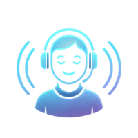 Natural Human-like Voice Icon